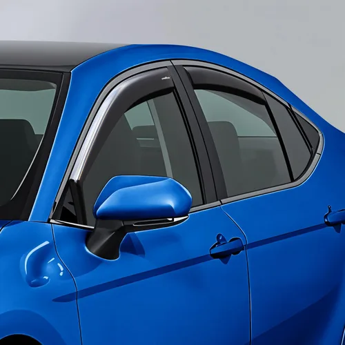 Vista 5 de Goodyear - Deflectores de ventana de canal inastillables para Toyota Camry 2025-2026 Sedan, protectores para la lluvia, viseras para la ventana