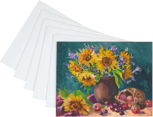 Vista 10 de Colorations 5" X 7" Canvas Panels - Set of 6