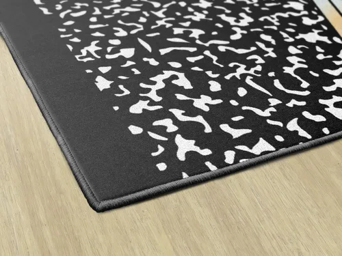 Vista 4 de Flagship Carpets Book Club - Cuaderno de composición con lápiz de lazo, alfombra educativa para habitación de los niños, alfombra de aula infantil