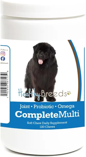 Vista 83 de Healthy Breeds Affenpinscher todo en uno multivitamínico suave masticable 120