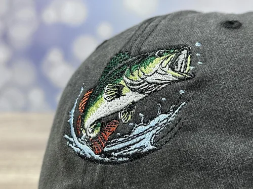 Vista 3 de Gorra de béisbol bordada ajustable para hombres y mujeres
