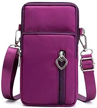 Vista 4 de Bolso bandolera espacioso para iPhone 17 16 Pro Max Samsung Galaxy S25 S24 Ultra A15 A16 A17 (balón)