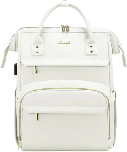 Vista 10 de LOVEVOOK - Mochila para laptop para mujer, mochila de moda para mujer.., 15,6 pulg.