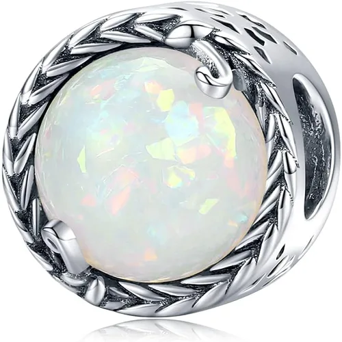 Vista 7 de BISAER Hamsa - Dije de mano de plata de ley, piedras preciosas azules de mal de ojo, se adapta a brazalete, pulsera, collar
