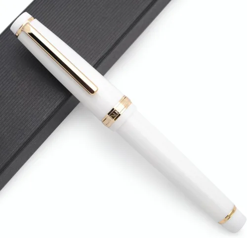 Vista 13 de JINHAO 82 Pluma estilográfica (blanco fluorescente, punta fina 0.020 in)