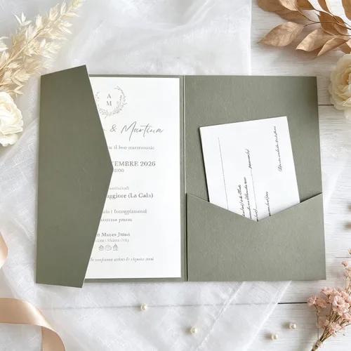 Vista 19 de Tarjeta de invitación negra con bolsillo y sobre para boda, cumpleaños, baby shower, 20 juegos (negro)