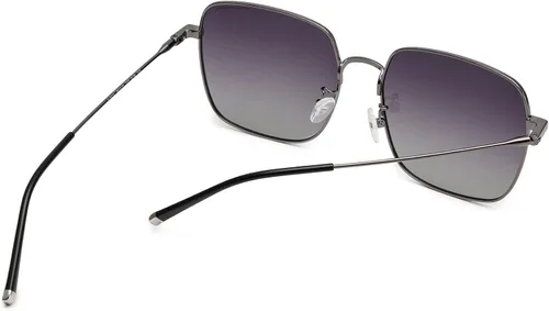 Vista 3 de KKP oversized polarized classic aviator sunglasses for women and men retro square classic trend sunglasses UV400