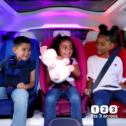 Vista 3 de Diono Radian 3R, asiento de automóvil convertible 3 en 1, en posición orientado hacia atrás y hacia adelante, 10 años, 1 asiento, diseño de ajuste