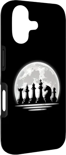 Vista 3 de Chess Design - Chess Figures Full Moon - Chess Case for iPhone 17
