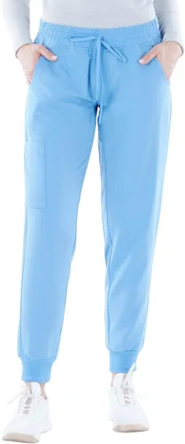 Vista 3 de Olivia Rae Pantalón deportivo elástico con cordón elástico para mujer