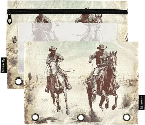 Vista 17 de Estuche para lápices de fresas rosas para carpetas de 3 anillas, estuche para lápices, bolsa de maquillaje con ventana transparente para almacenar