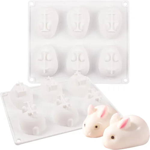Vista 20 de Moldes de hojas de silicona, moldes de mousse en forma de hojas de 6 cavidades para chocolate, dulces, pudín, mousse, pasteles, decoración