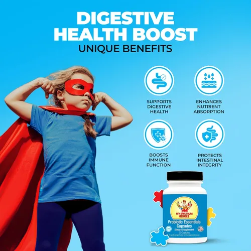 Vista 4 de Cápsulas probióticas para la salud digestiva, diversas cepas con 20 mil millones de UFC, apoya la absorción de micronutrientes, mantiene
