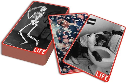 Vista 2 de TCG Toys Life Brand - ¿Cuál es el significado de la vida? El ingenioso e inteligente juego de titulares! Este divertido juego de fiesta multijugador