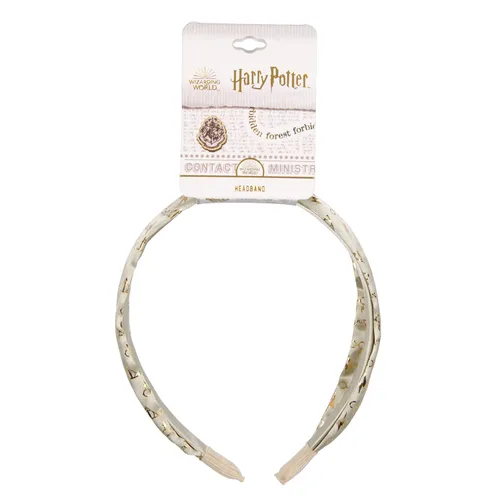 Vista 5 de Bioworld Harry Potter Deathly Hollow And Lightning Bolt Logo Diadema Accesorios para el cabello