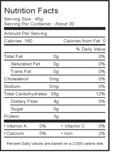 Vista 2 de McCabe Arroz integral orgánico, 3 libras (48 onzas), orgánico certificado por USDA, producto de Estados Unidos, CCOF