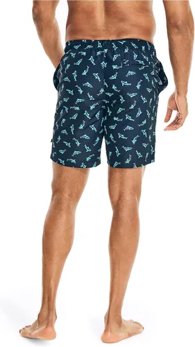 Vista 3 de Nautica Pantalón corto de natación estándar de 8 pulgadas para hombre