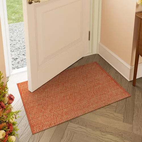 Vista 144 de LEEVAN Alfombra lavable para baño, alfombra tejida negra de 2 x 3 pies para entrada, alfombra de puerta delantera de algodón, alfombras pequeñas