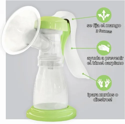 Vista 2 de Ardo Extractor de leche manual Amaryll, diseñado y fabricado en Suiza, incluye conchas de leche de 26 y 0.866 in. Extractor de leche portátil