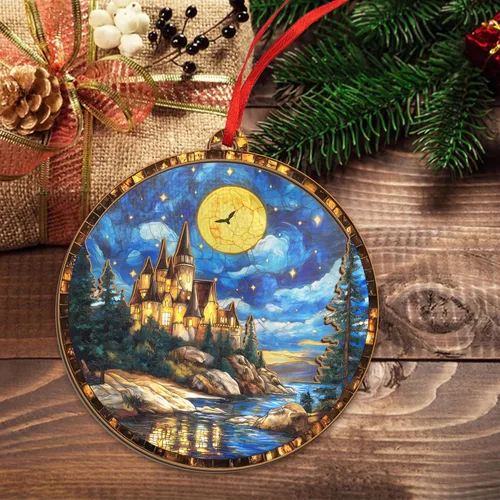 Vista 6 de GEEMBI Regalos de fantasía de Navidad para mujeres y hombres – Adornos de Navidad de atrapasoles 2025 – Decoración de fantasía de noche mágica