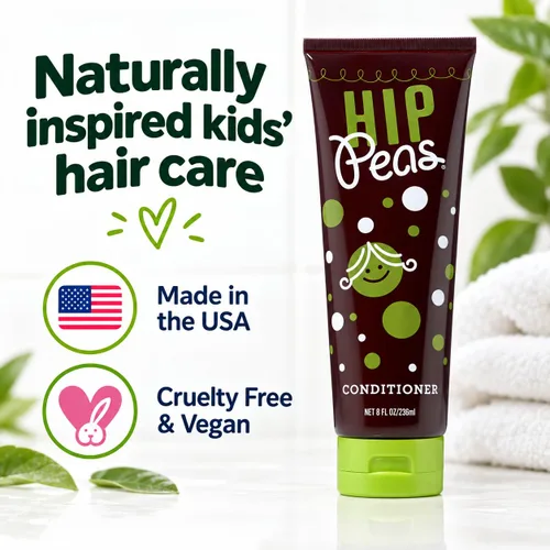 Vista 6 de Hip Peas Acondicionador desenredante natural para el cabello (8 fl oz / 8.0 fl oz)