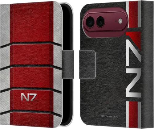 Vista 80 de Head Case Designs Funda de piel con licencia oficial de EA Bioware Mass Effect Cerberus Logo Graphics tipo cartera compatible con Apple iPhone 11