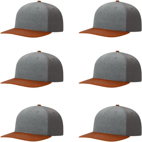 Vista 8 de Richardson 312 Gorra de béisbol ajustable con correa trasera de sarga Paquetes a granel disponibles - Talla única