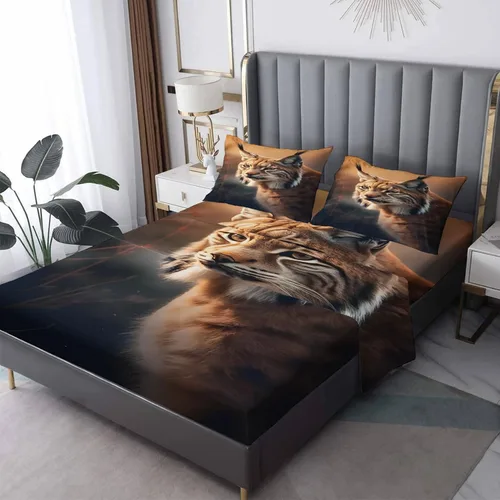 Vista 19 de Juego de sábanas tamaño individual: sábanas y fundas de almohada, sábanas y fundas de almohada, microfibra suave y bolsillo profundo y patrón sin
