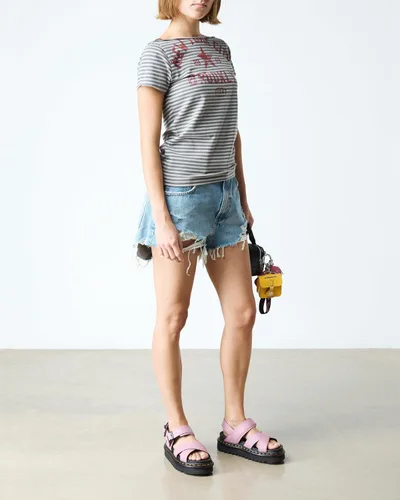 Vista 2 de Dr. Martens Voss II - Sandalias para mujer Atenea rosa polvorienta