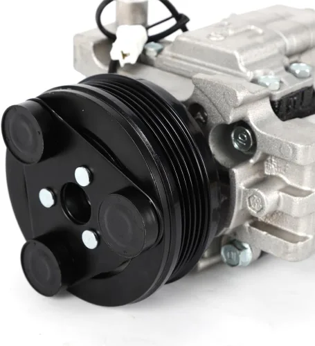 Vista 7 de Compresor de CA, compresor del A/C con el embrague para 2004-2009 57463