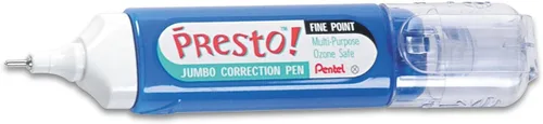 Vista 4 de Pentel Presto Jumbo - Bolígrafo corrector de punta fina, 0.4 fl oz, se vende en un paquete de 2