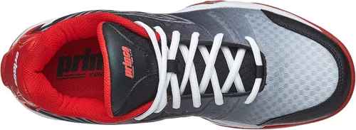 Vista 4 de Prince Zapato Hombre T22 Lite NegroBlancoRojo