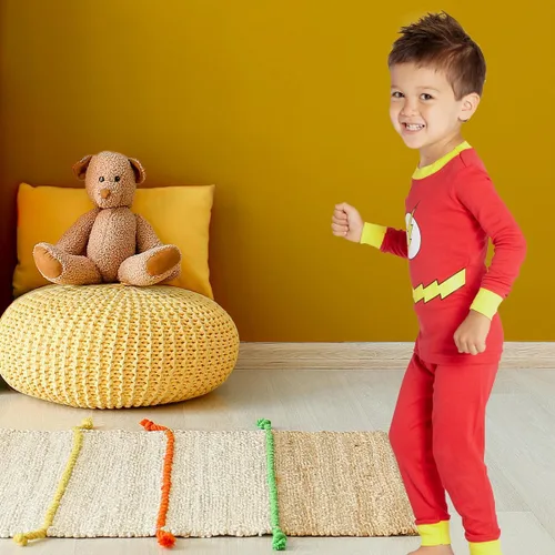Vista 5 de INTIMO - Conjunto de pijama flash para niños pequeños