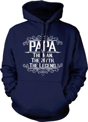 Vista 3 de Papa The Man, The Myth, The Legend - Sudadera unisex con capucha