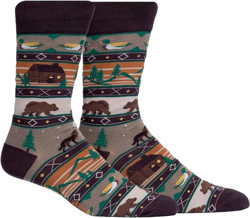 Vista 28 de Sock It To Me - Calcetines con diseño de extraterrestres y del espacio para hombre