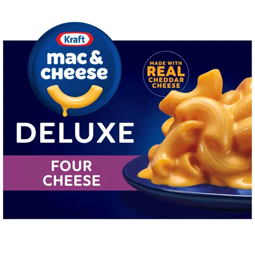 Vista 10 de Kraft Deluxe - Macarrones con queso de cuatro quesos (caja de 14 onzas)