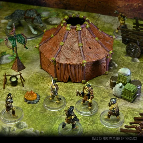 Vista 8 de WizKids D&D Icons of the Realms: Aventura en una caja - Goblin Camp