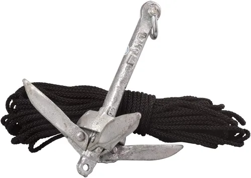 Vista 2 de Scotty #797 Anchor Pack con línea de anclaje de 1.5 libras en tarro hermético, negro, pequeño climbing-aid-gear-hardware Multi