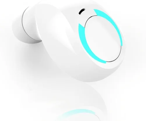 Vista 9 de Mini auricular Bluetooth de un solo auricular inalámbrico pequeño, auriculares invisibles, auricular individual con 10 horas de tiempo de Negro