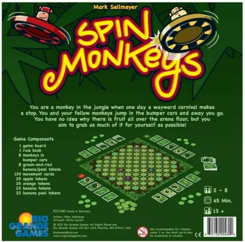 Vista 3 de Rio Grande Games Spin Monkeys