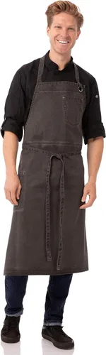 Vista 7 de Chef Works Delantal con pechera unisex Dorset Chefs