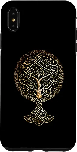 Vista 7 de Funda con nudo celta con símbolo vikingo nórdico para iPhone 15
