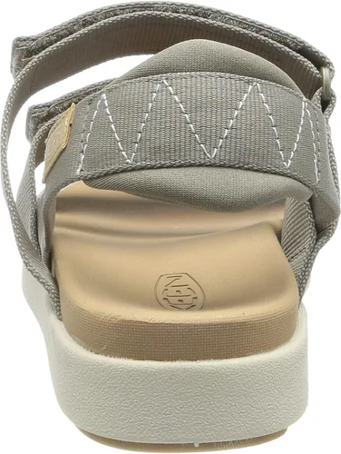 Vista 3 de KEEN Sandalias Elle con plataforma y puntera abierta para mujer