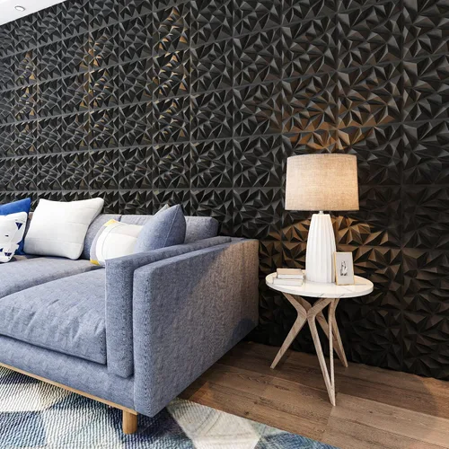 Vista 4 de Art3dwallpanels - Juego de 33 paneles de pared 3D para decoración de pared interior, paneles de pared texturizados de PVC, paneles de pared modernos
