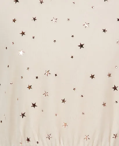 Vista 3 de Nautica Vestido de terciopelo de manga larga para niña con estampados y diseños divertidos