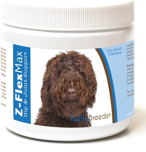 Vista 4 de Healthy Breeds Doberman Pinscher Z-Flex Max - Masticables suaves para cadera y articulaciones, 50