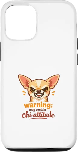 Vista 27 de Chihuahua Attitude Warning - Carcasa para iPhone XR