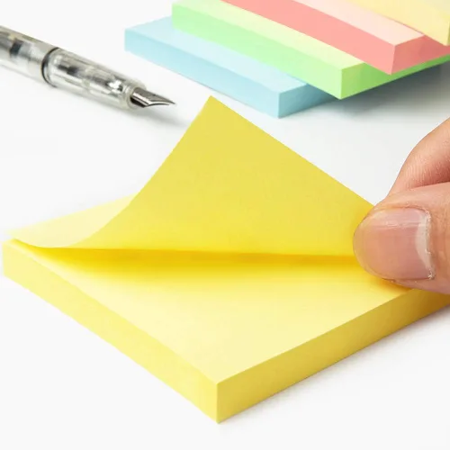 Vista 4 de Phthdoty - 8 blocs de notas adhesivas emergentes de 3 x 3 pulgadas, 4 colores pastel, 640 hojas Pop-Up Refills with Strong Adhesion and Clean