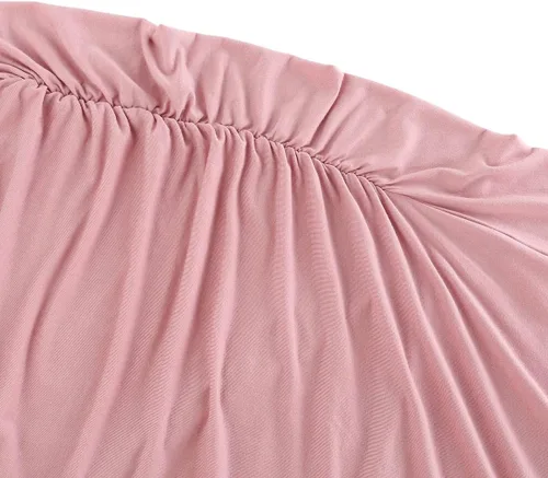 Vista 6 de Peauty - Vestido bodycon de maternidad, con los costados fruncidos, de manga corta y 34, para uso diario y baby shower