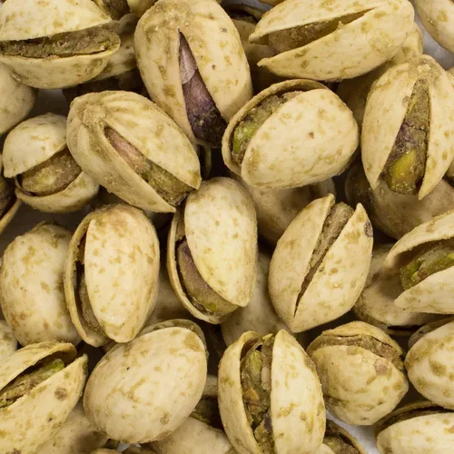 Vista 12 de Pistachos con sabor a chile y limón, con cáscara, Bolsa de 6 onzas, Kosher